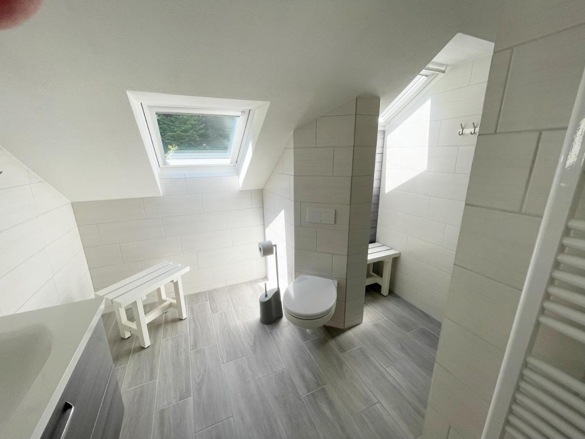 Fewo Mit Balkon Direkt Am Wald Und Wanderweg Ruhe Pur 2 Og Bad Sachsa Luaran gambar